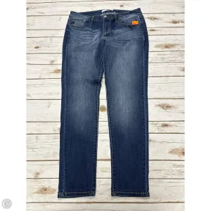 Jeans Skinny By Kancan In Blue Denim, Size: 14