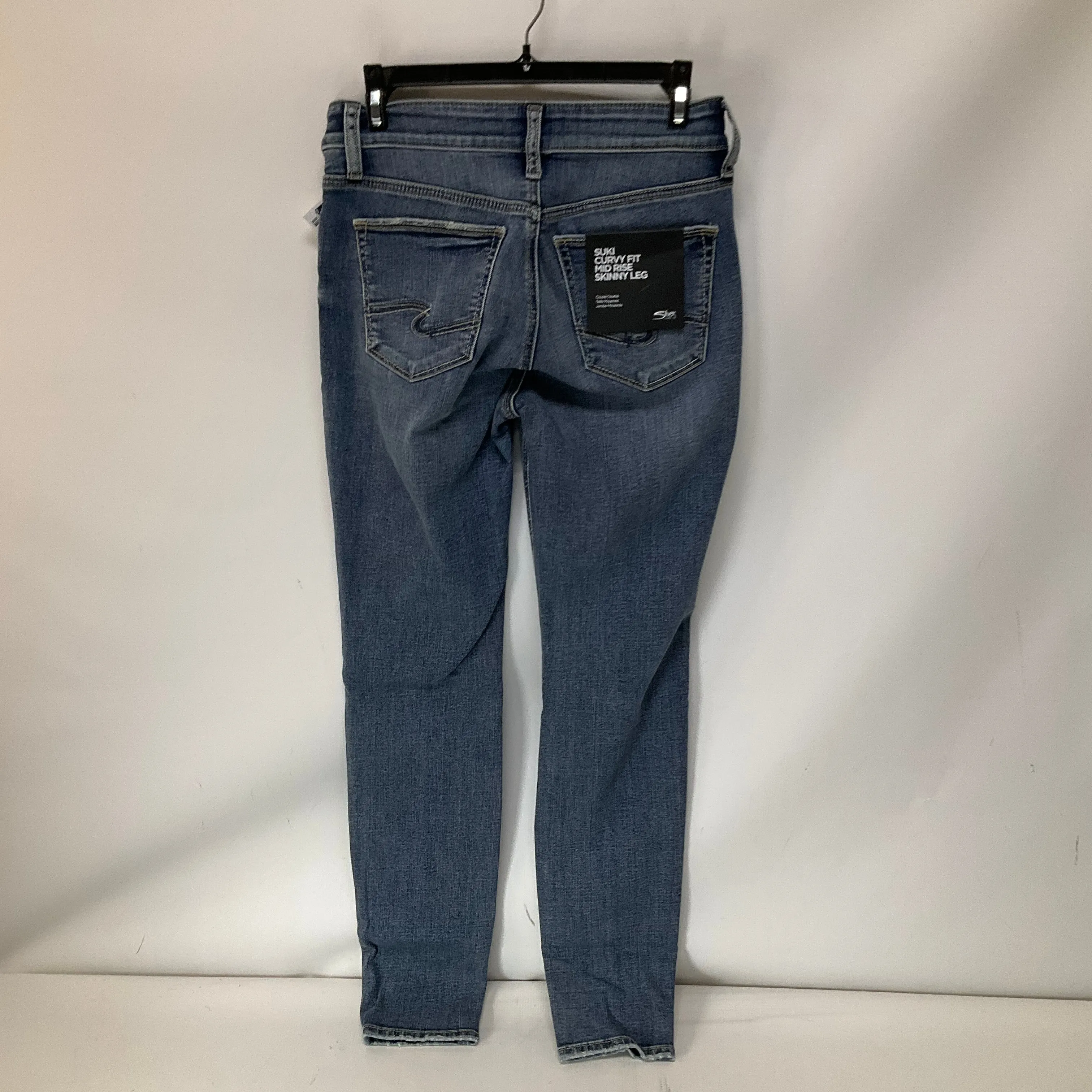 Jeans Skinny By Silver In Blue Denim, Size: 2