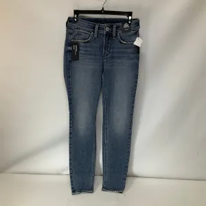 Jeans Skinny By Silver In Blue Denim, Size: 2