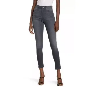 Joe's Jeans High Rise‎ Skinny Ankle in dark grey