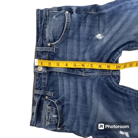 Joe's Jeans Ripped Distressed Skinny Fit Ankle Shark Bite Hem  S…