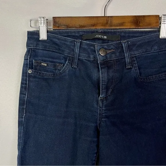 Joe's Jeans The Honey Dark Wash Low Rise Skinny Jeans 25