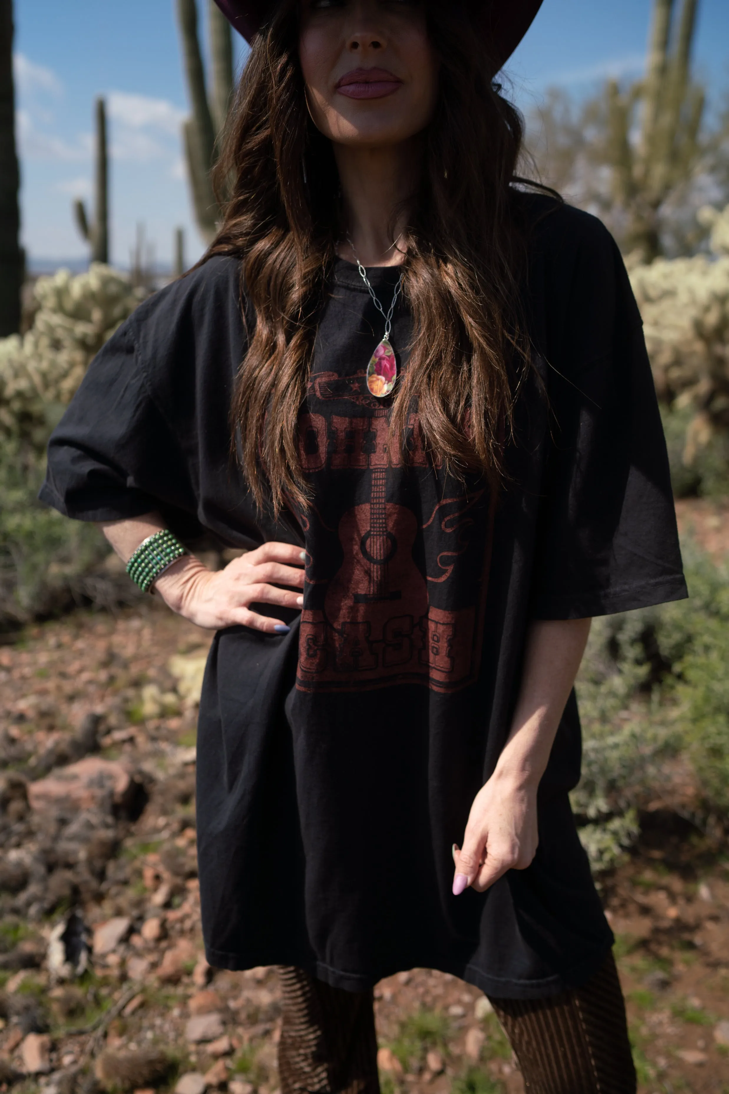 Johnny Cash T-Shirt | Oversized