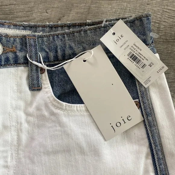 Joie Gracelyn White Skinny Jeans