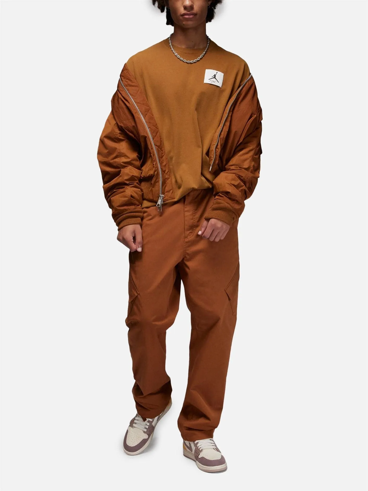 Jordan Flight Essentials Oversized T-Shirt - Brown