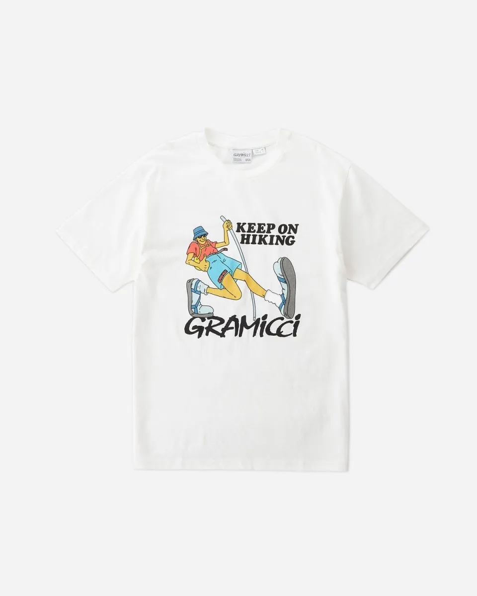 Keep On Hiking Tee - White