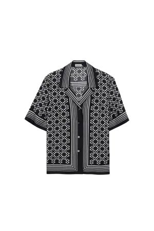 Koda Button Down Shirt in Black