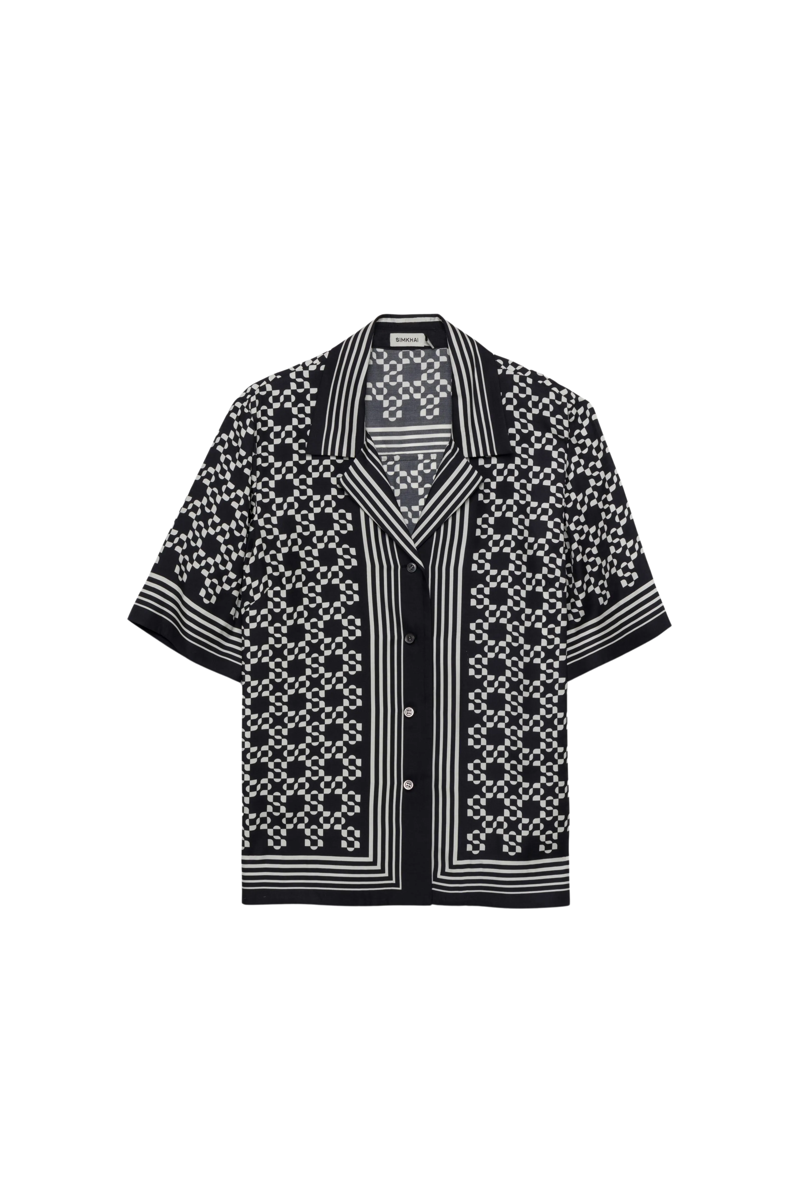 Koda Button Down Shirt in Black