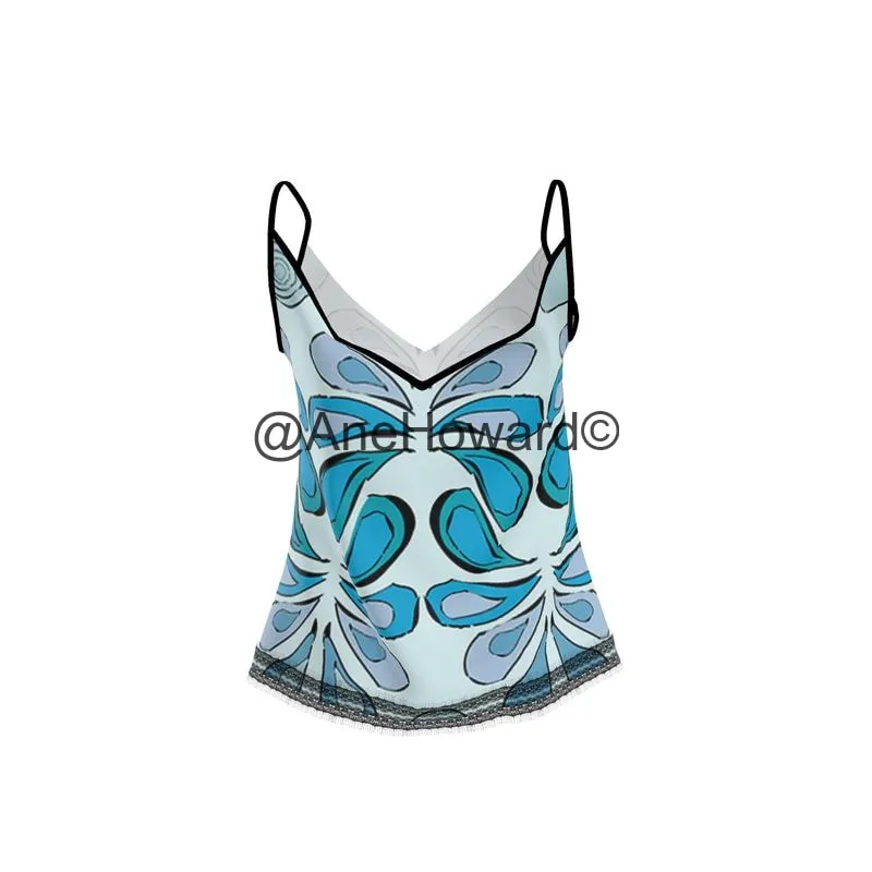 Lace Cami Raindrops