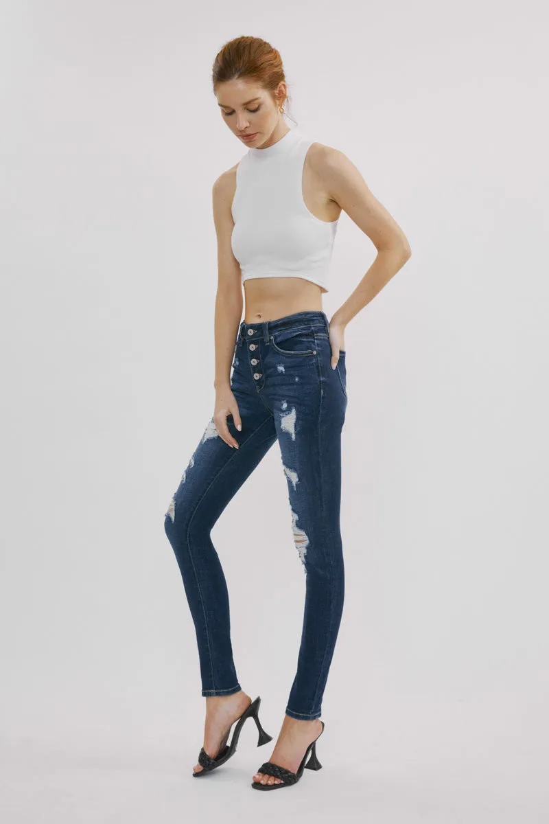 Lacey High Rise Super Skinny Jeans