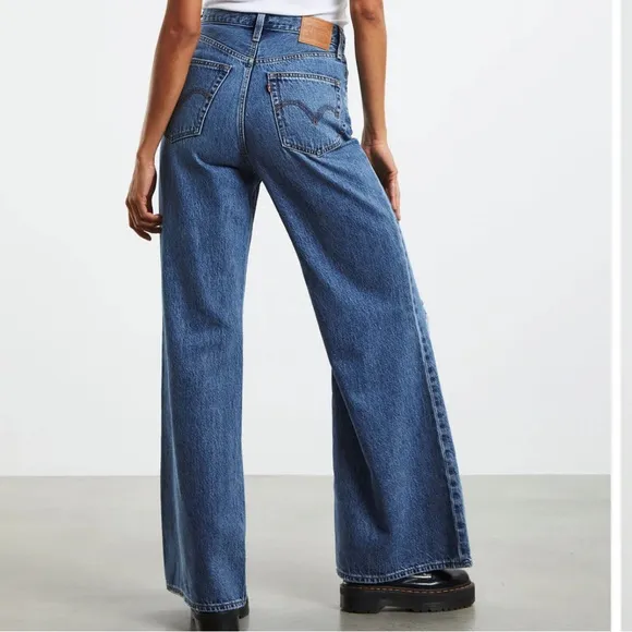 Levi's Premium LOOSE WIDE LEG High Waist WOMEN'S JEANS NEW