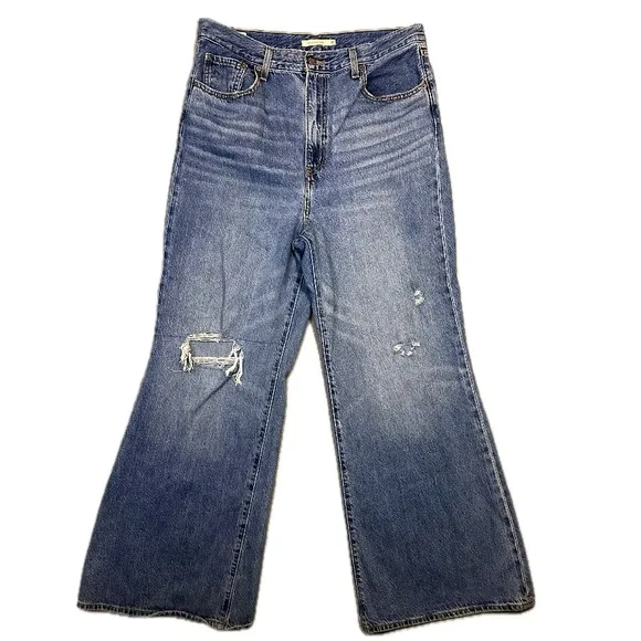 Levi's Premium LOOSE WIDE LEG High Waist WOMEN'S JEANS NEW