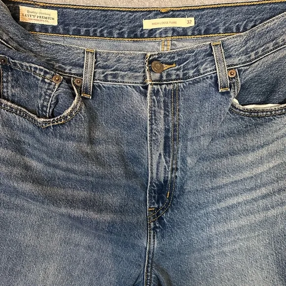Levi's Premium LOOSE WIDE LEG High Waist WOMEN'S JEANS NEW