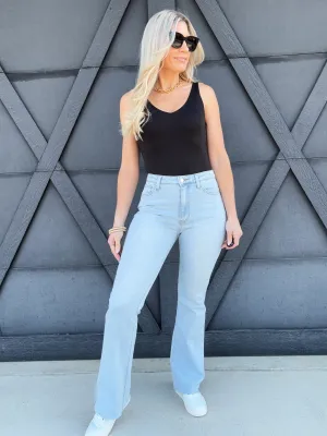 L.T.J Light Bella Skinny Flared Jeans
