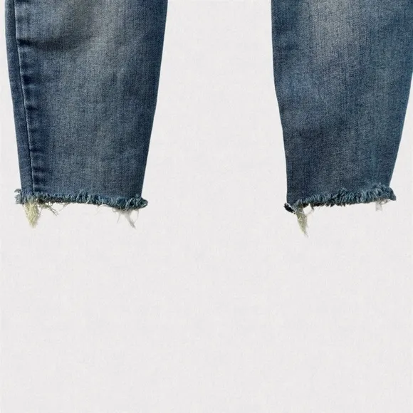 Lucky Brand Bridgette High Rise Raw AnkleCrop Skinny Jeans, Women’s Size 2/26