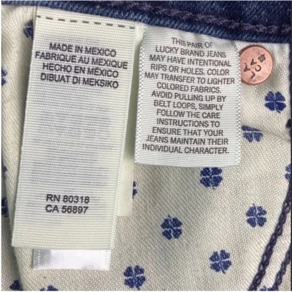 LUCKY BRAND “HAYDEN” Skinny Jeans