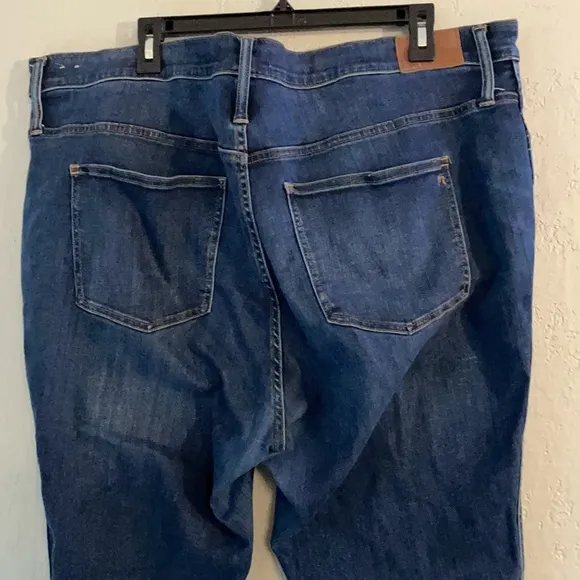 Madewell 10” High Rose Skinny Jeans in Danny Wash