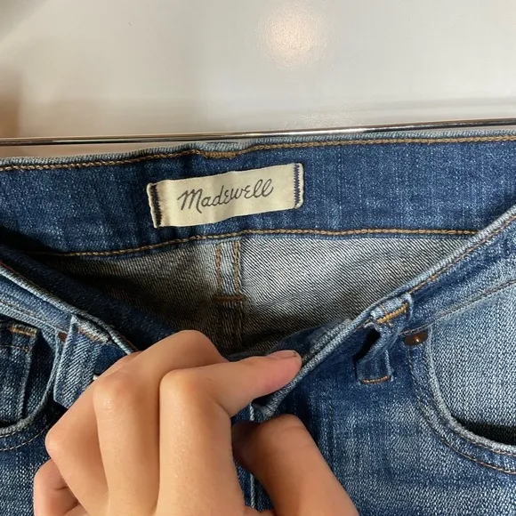 Madewell 9” High Rise Skinny Jeans Size 26