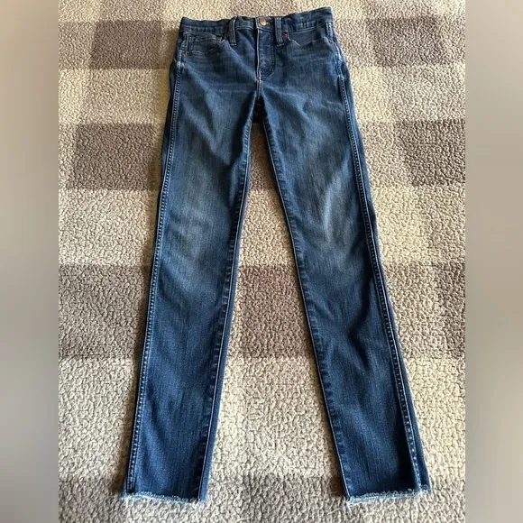 Madewell 9” High Rise Skinny Jeans Size 26