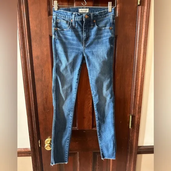 Madewell 9” High Rise Skinny Jeans Size 26