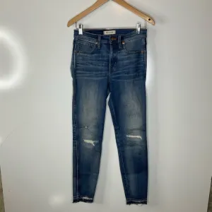 Madewell 9” High Rise Skinny Jeans Size 26