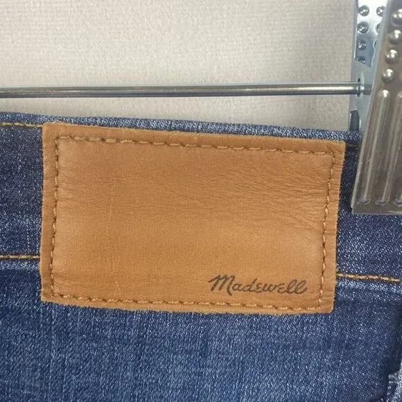 Madewell 9&quot; High-Rise Skinny Jeans: Destructed Edition