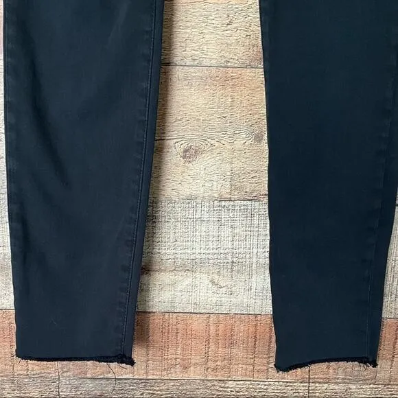 Madewell 9&quot; High Riser Skinny Skinny Black Jeans Jeggings Size 24