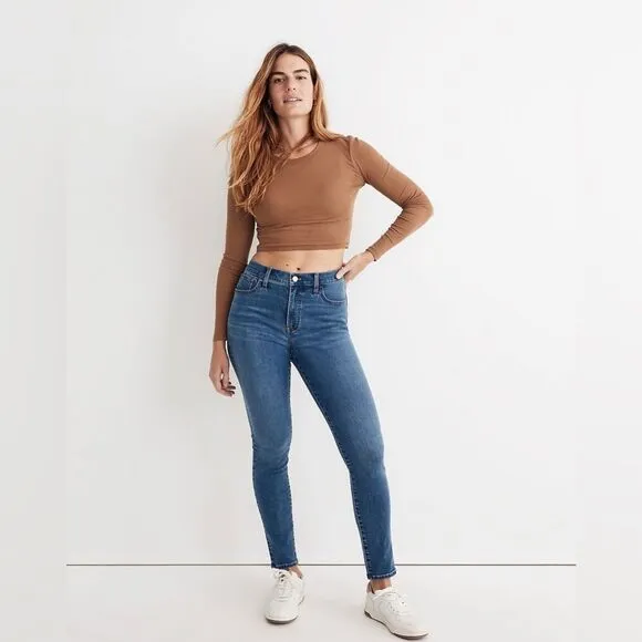 Madewell Roadtripper Super Soft Skinny Jeans Hastings Wash NWT
