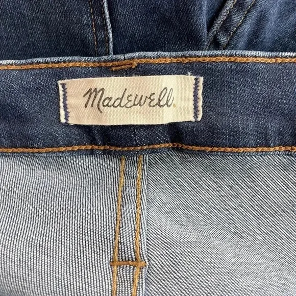 Madewell Skinny Jeans - 10 Inch High-rise • Size 36T (20)• Dark Wash