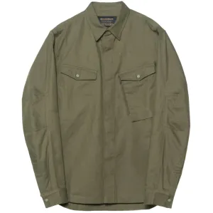 Maharishi Militype Organic Custom Shirt Olive