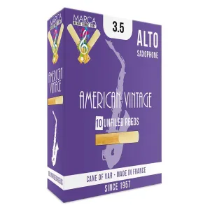 Marca American Vintage Reeds ~ 10 pack ~ Alto Sax ~ 3.5