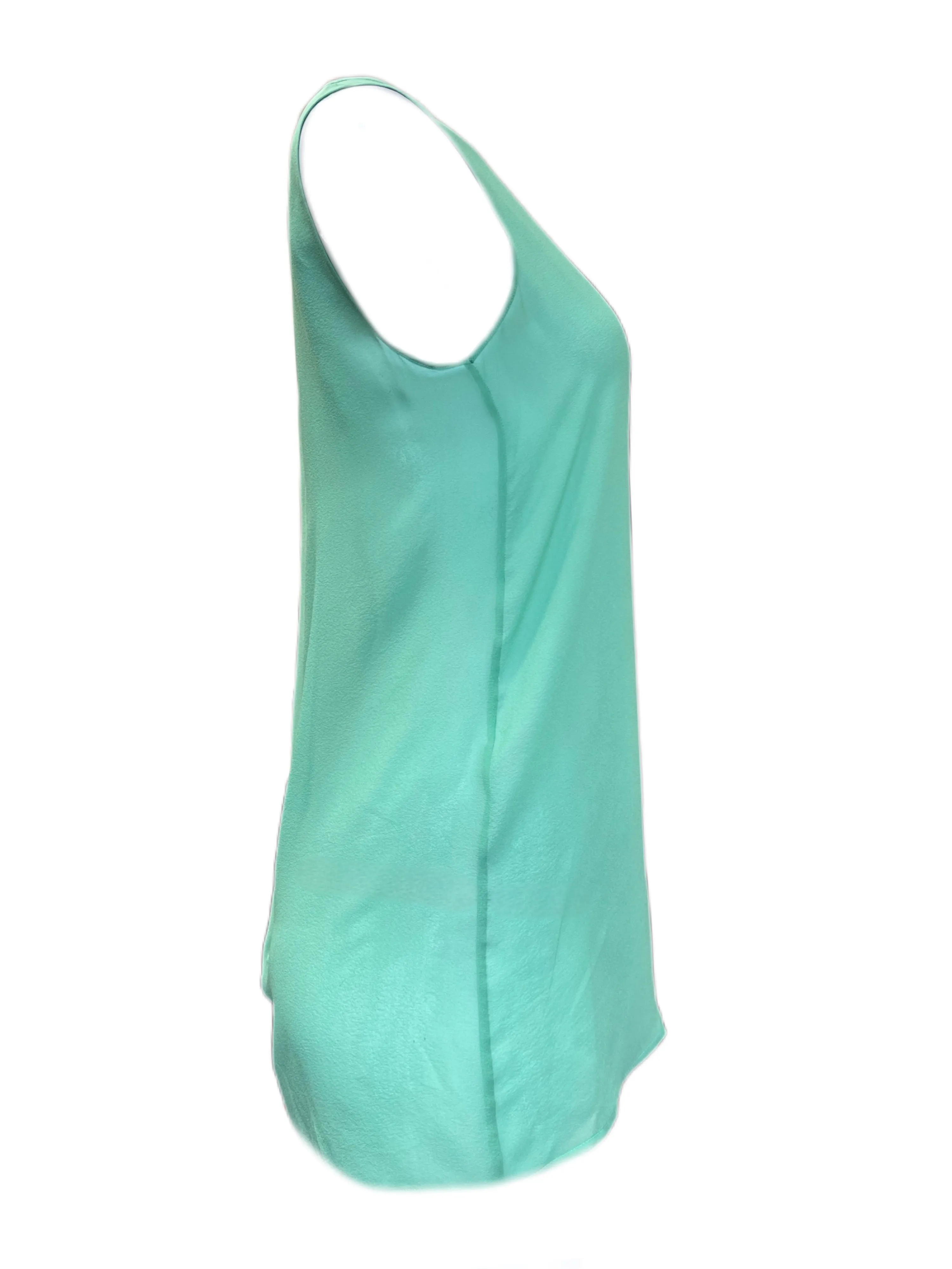 Max Mara Women's Green Sulmona Silk Blouse Size 8 NWT