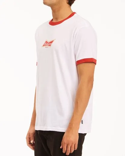 Men's Bud Bow Ringer Ss
