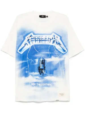 Metallica Ride The Lighting T-Shirt - Vintage Grey