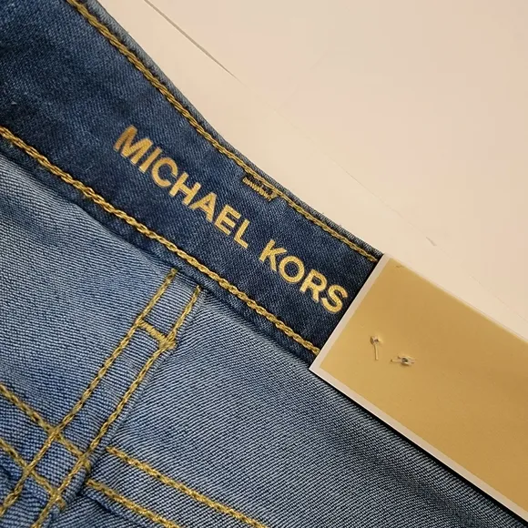 Michael Kors Izzy Skinny Jeans Size 2 NWT! MEDIUM Wash