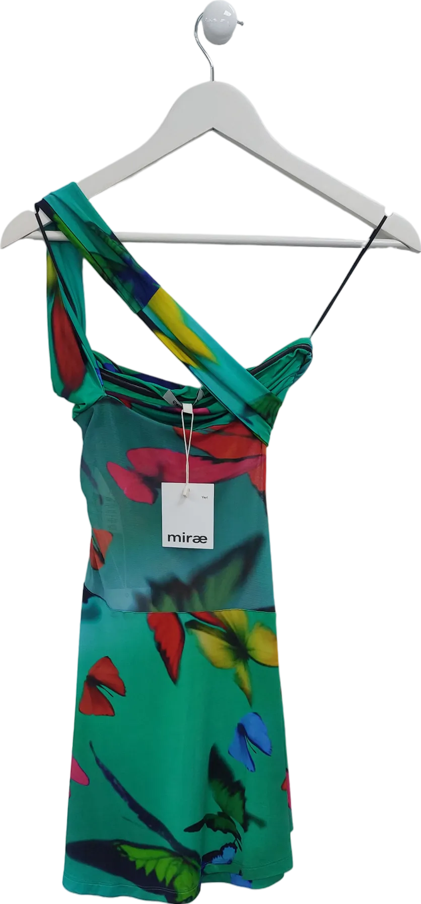 mirae Green Sisley Mini Dress UK 6
