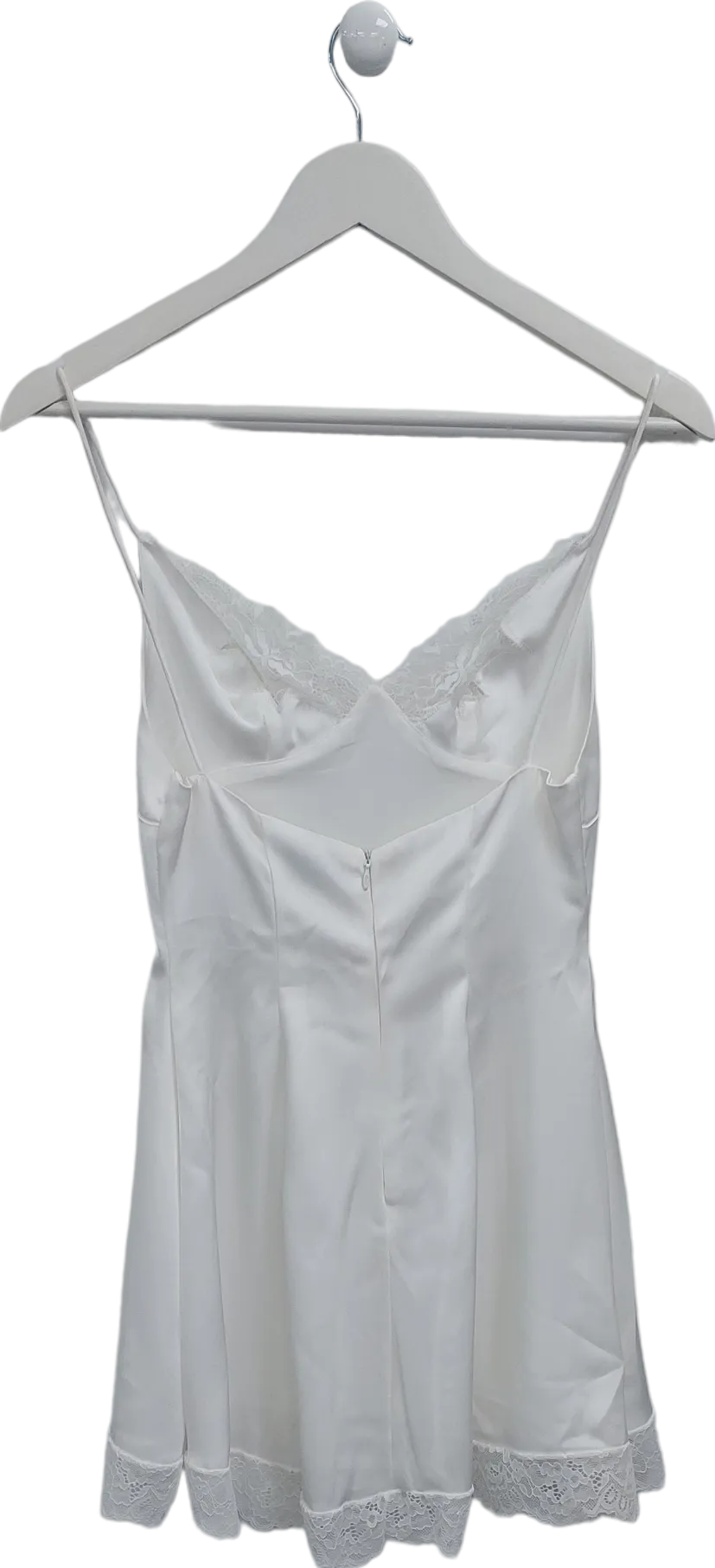 Mixedgals White Aisha Mini Dress UK S