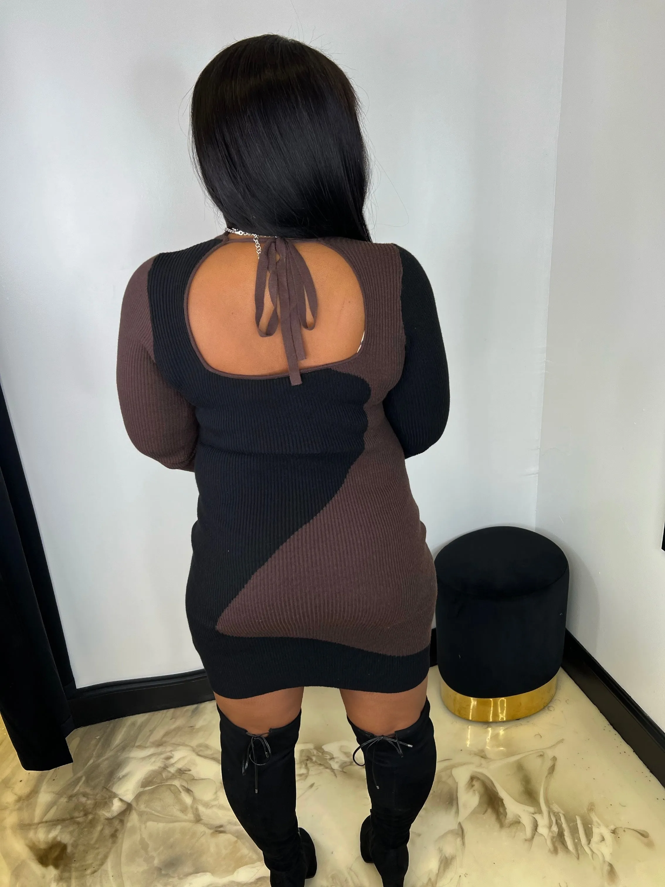 Mocha Mix Dress