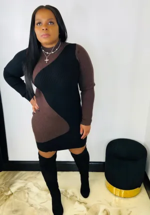 Mocha Mix Dress