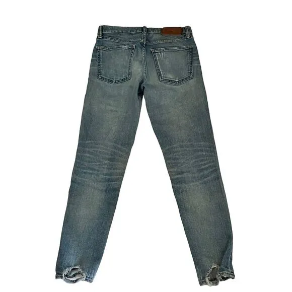 Moussy Vintage Velma Skinny Jeans •Women 25• Japanese Denim Ripped Distressed