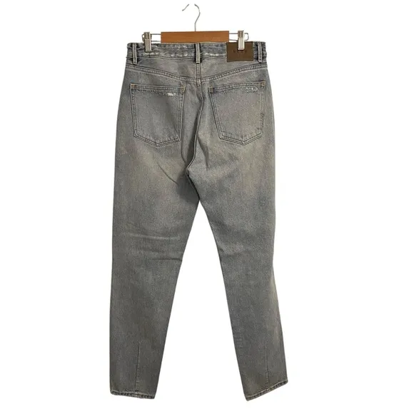 NEUW Lola Mom Jeans Ripped Distressed High Waist Size 29