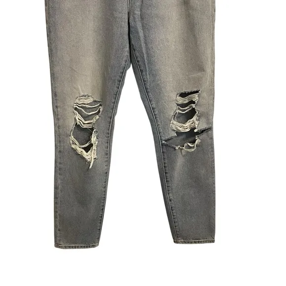 NEUW Lola Mom Jeans Ripped Distressed High Waist Size 29