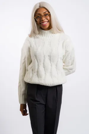 Nia Fiji Knit Sweater - Ivory