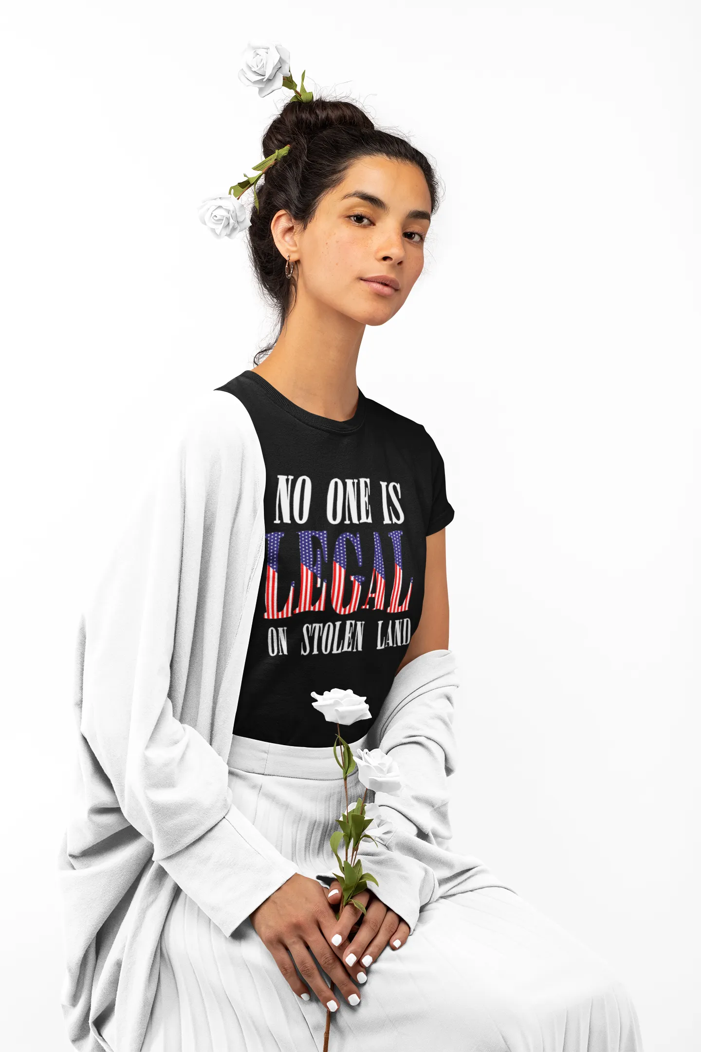 NO ONE IS LEGAL SHIRT