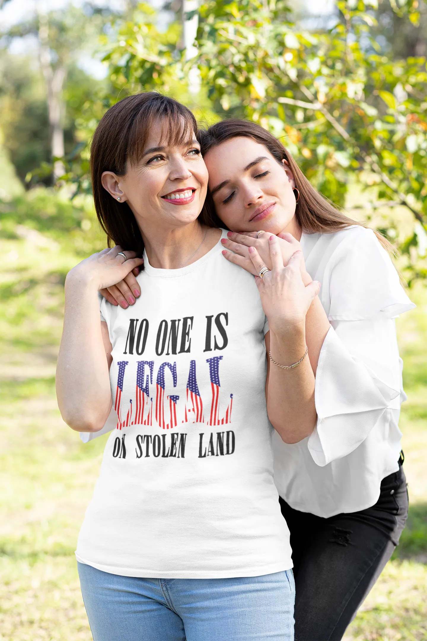 NO ONE IS LEGAL SHIRT