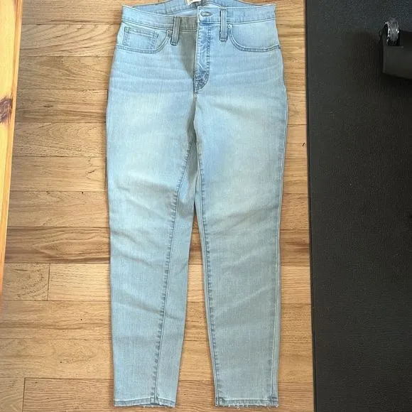 NWOT: Madewell Jeans | Skinny Mid-Rise Crop | Size 28 | Light Blue