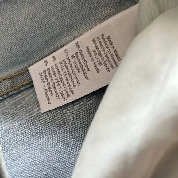 NWOT: Madewell Jeans | Skinny Mid-Rise Crop | Size 28 | Light Blue