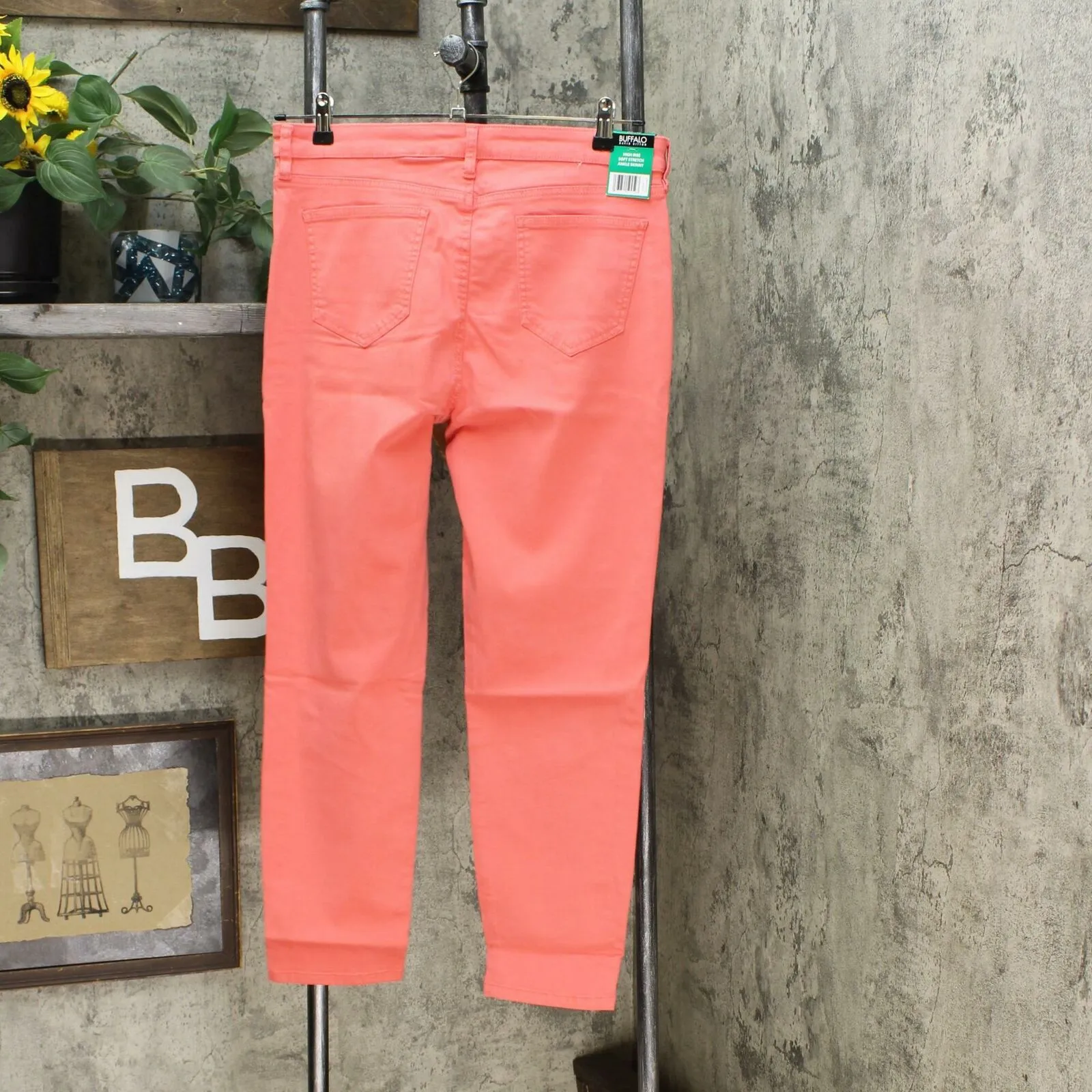 NWT Buffalo Women's Havana High Rise Soft Stretch Ankle Skinny Jeans. 1372401 12