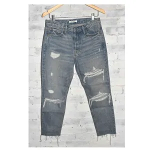 NWT! GRLFRND Karolina High Rise Skinny Petite Super Distressed Ripped Jeans