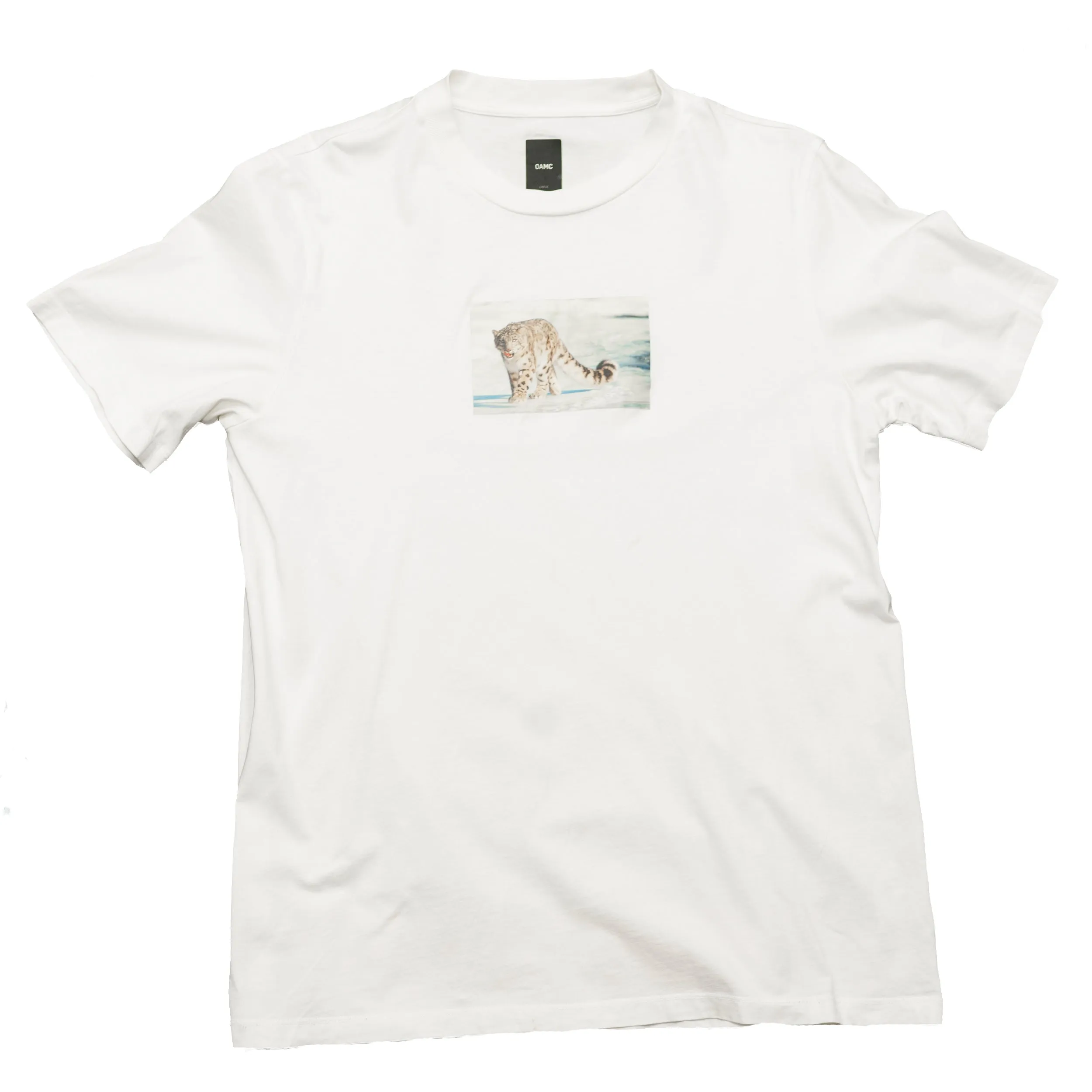 OAMC SNOW LEOPARD "SAGARMATHA" T-SHIRT (Men's Large)